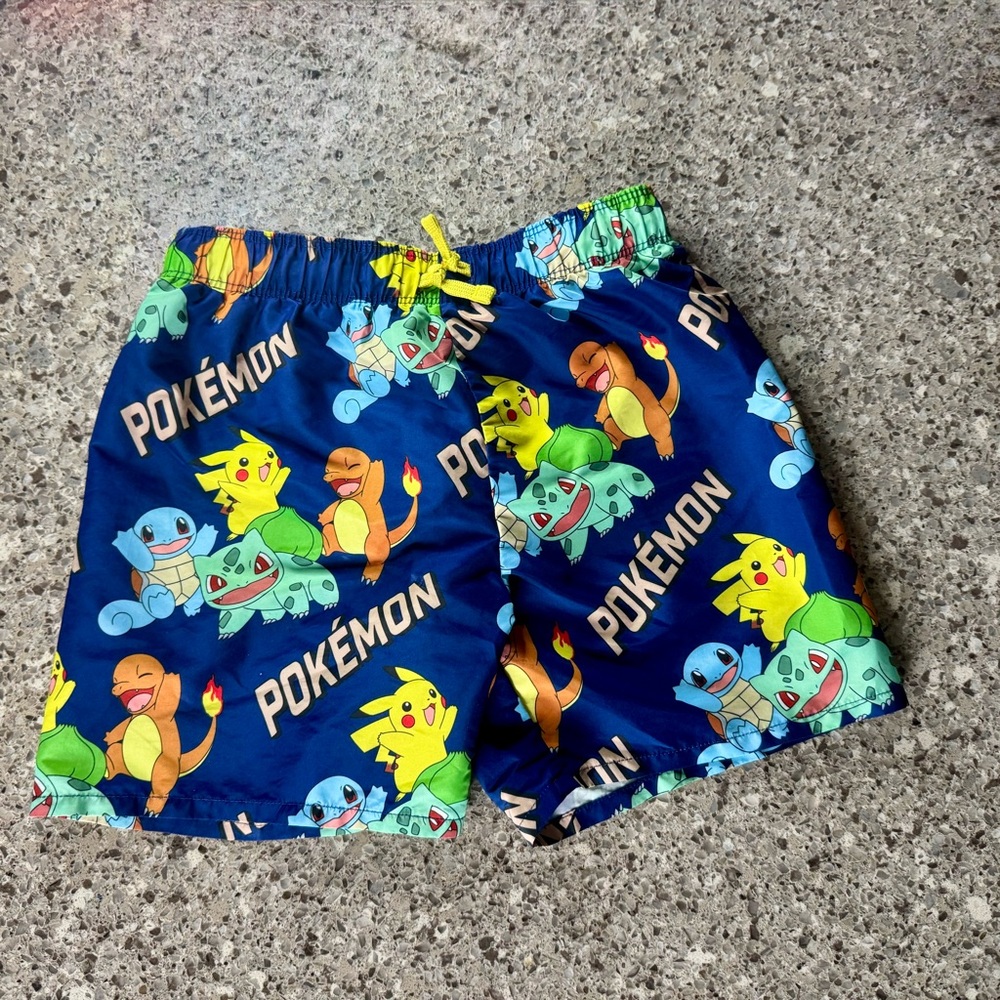 H&M Pokémon Blue Kids Swim Shorts - Picture 3 of 10
